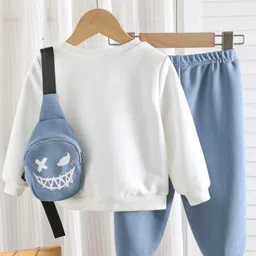 FAHAD CREATIONS Boys Long Sleeves Sweatshirt With Joggers image 2