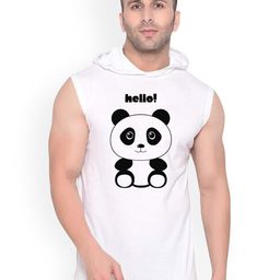 Fashnobic Hello Printed Innerwear Gym Vest K_Print-202_gym_vest White M-picture-1
