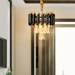 decodelight home Premium & Luxury | Warm White | 3 Ft Tall | Elegant Chandelier Ceiling Lamp image 3