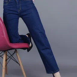 Metronaut Women Classic Regular Fit Mid-Rise Light Fade Jeans-picture-25