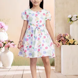 Muhuratam Girls Cotton Dresses-image-49