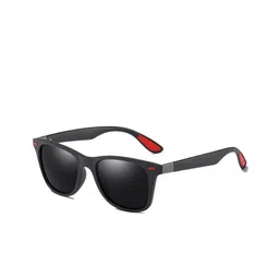 Eyedens Unisex Square Sunglasses Wayf_red_PL-Black image 5