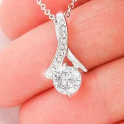 Rakva Women White Necklace and Chains-picture-39