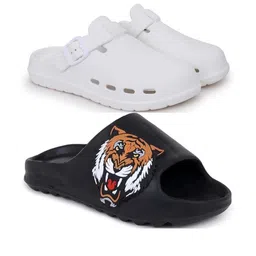 KAPYANSH Men Multi Flip Flops-picture-35