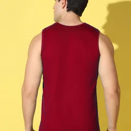 WOOSTRO Pack of 2 Printed Combed Cotton Innerwear Vests with Intelliease Technology image 4