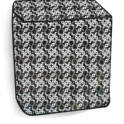 The Furnishing Tree Black PVC Washing Machine Covers image 3