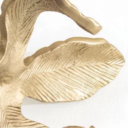 Home Centre Gold-Toned Floral Table Accent Showpiece image 5