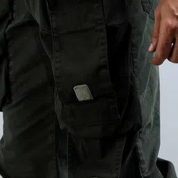 Italian Colony Men Camouflage Printed Italian Zip Trousers image 5