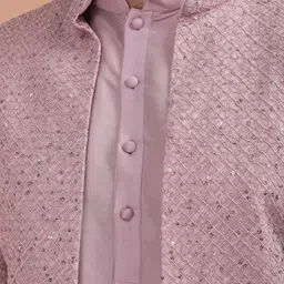 KISAH Embellished Sherwani Set image 5