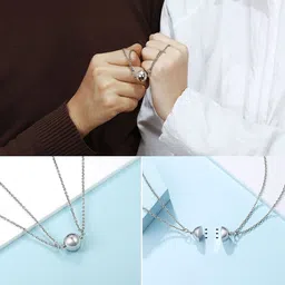 Utkarsh Spherical Pendants with Chains image 2