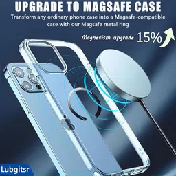 SERPLEX Magnetic Alignment Rings 6 Pack iPhone MagSafe Series Camera Protector Ring image 3