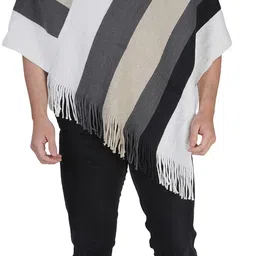 life and style Wool Blend Poncho image 1