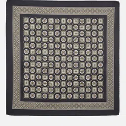 Van Heusen Ethnic Motifs Printed Microfiber Pocket Square image 3