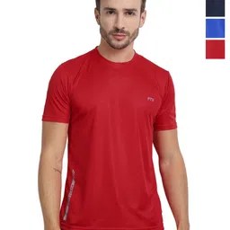 FTX Pack Of 4 Round Neck Dri-FIT T-shirts-picture-24