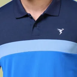 Technosport Men Polo Collar Anti Static Slim Fit T-shirt image 2