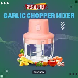 frony Electric Vegetable & Fruit Chopper image 1