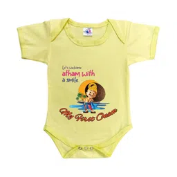 Cute Pals Kids My First Onam Printed Cotton Bodysuit-picture-24