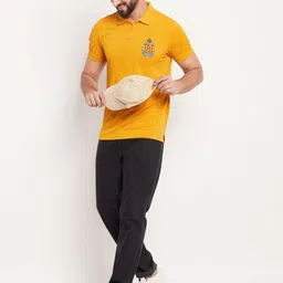 AUXAMIS Men Polo Collar T-shirt image 2
