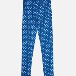 Bodycare Girls Pack Of 2 Cotton Printed Ankle Length Leggings image 3
