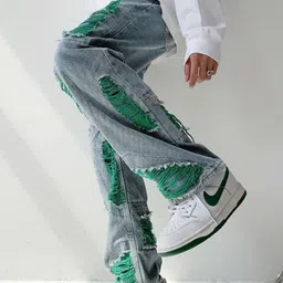 StyleCast Men Original Mid Rise Highly Distressed Jeans image 3