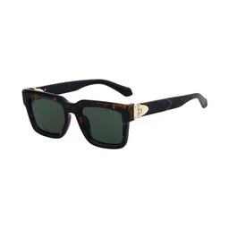 OUDI Men Green Lens & Black Square Sunglasses with-picture-33