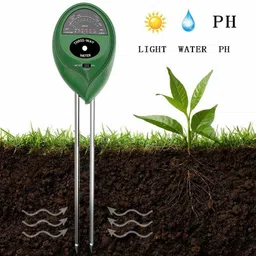 cpixen Soil pH Meter, 3-in-1 Moisture Sensor Meter/Light/pH Soil Test Kits, Gardening Tools for Home and Garden Lawn Farm Plants Care Soil Tester Soil pH Meter, 3-in-1 Moisture Sensor Meter/Light/pH Soil Test Kits, Gardening Tools for Home and Garden Lawn Farm Plants Care Soil Tester All-in-One Analog Moisture Measurer image 2
