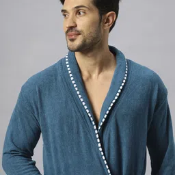 hotgown Peacock Large Bath Robe image 3