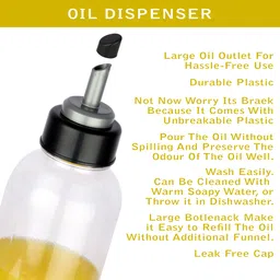 flipkart smartbuy 1000 ml Cooking Oil Dispenser image 4