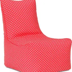 style homez Large CANVAS CLASSIC CHAIR, Cotton Star Printed Bean Bag Chair With Bean Filling-picture-30