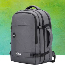 cluci Large 45 L Laptop Backpack Luxur Overnighter Expandable Anti Theft feature business/Travel/luggage backpack-picture-26