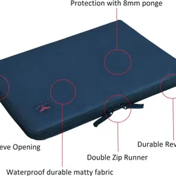 acort 14"-Blue Laptop Sleeve Waterproof Laptop Sleeve/Cover image 2
