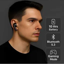 techio Heavy TWS AirPods Black Pro_26 Bluetooth Headset image 4