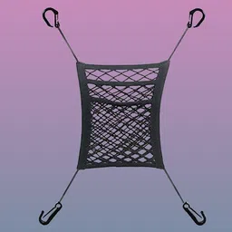 avyncx 3-Layer Car Mesh Organizer, Seat Back Net Bag, Automotive Seat Back Organizers, Car Multi Pocket image 1