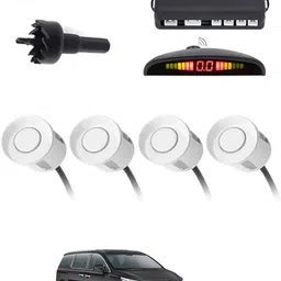 zplus 4White Parking Sensor With LED Display Increased Safety For Car-51 Safety of Passengers/Car One Alarm Kit-1598 Parking Sensor-picture-20