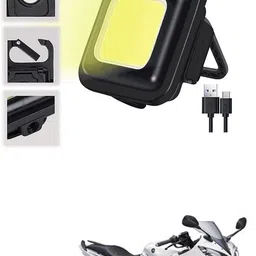 lovmoto Small LED Flashlight COB Rechargeable Keychain Q444 LED Lantern-picture-21