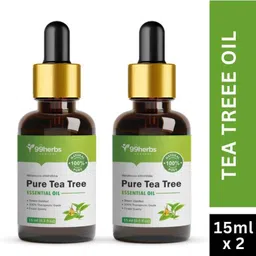 The 99Herbs Tea Tree Essential Oil 15ml (Pack of 2) – Skin & Hair Purifying Oil-image-65