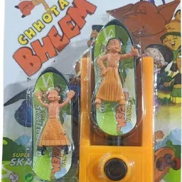 bsn Chhota Bheem Super Skating Toy Set – Action Figure with Skateboard-picture-30
