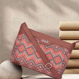 zouk Multicolor Women Sling Bag Gwalior Weaves Harmony Sling Bag-picture-12