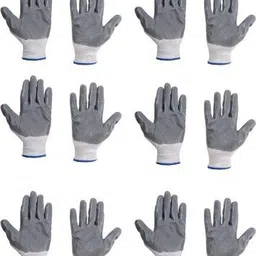 yiking PVC_1_PAIR_CF Nylon Safety Gloves-picture-14