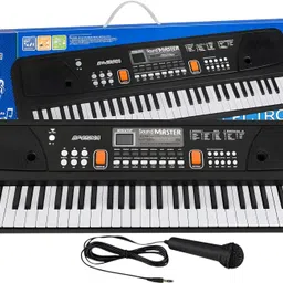 just97 61-Keys Musical Piano with Mic for Kids Analog Portable Keyboard For Kids_A714-picture-24