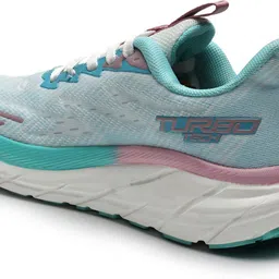 action KIA-208 WHITE-SKY-BLUE Comfortable Trendy Stylish Sports Lace-Up Running Shoes For Women image 4