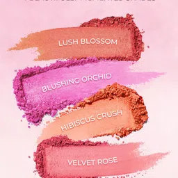 Just Herbs Nourishing Powder Blush with Beetroot & Gotukola 3.5g - Velvet Rose image 3