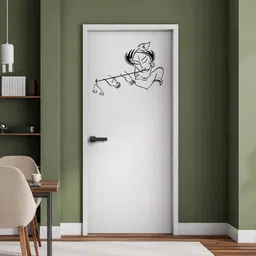 gadivaan 40 cm kanha sketch Self Adhesive Sticker image 5