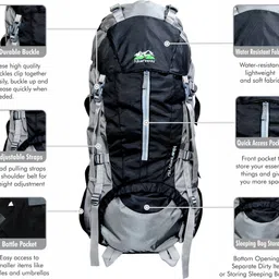 hiker's way Hw-7501 Rucksack- 75 L image 3