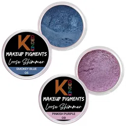 KINDED Set of 2 Makeup Pigments Loose Shimmer Powder Eyeshadow 3 g Each - 05 & 09 image 2
