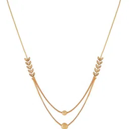 Anouk Gold Plated Stones Studded Chain image 2