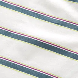 INCLUD Boys Striped T-shirt with Graphic Printed Straight Leg Dungarees image 3