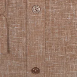 accox Men Regular Fit Self Design Spread Collar Formal Shirt image 2