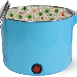 modexaglobal Electric Multifunction Cooking Pot Cooker Mini Electric Cooker Steamer Cook Pots Travel Cooker-picture-11