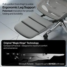 drogo Ergonomic Office Chair for Work from Home with Patented Flow Technology Mesh Office Executive Chair image 4